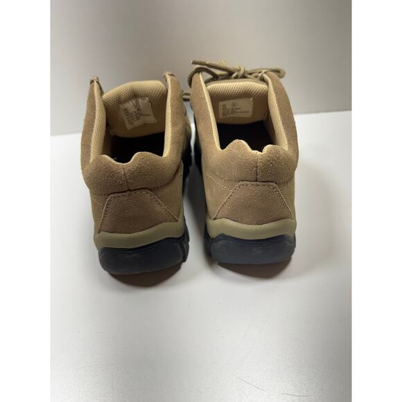 Men’s Boho Chukka Boots Sz 9 Leather Suede Beige Lace Up Casual Comfort main image 8